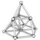 Магнитен конструктор Geomag - Pro-L Pocket Set, 53 части | Игри и играчки