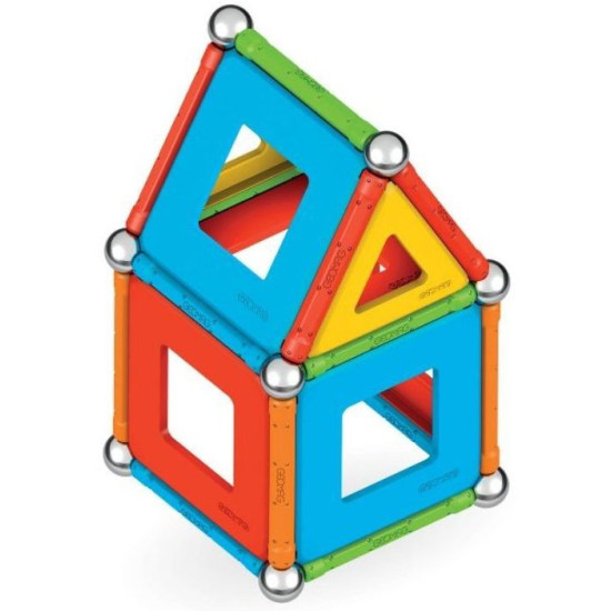 Mагнитен конструктор Geomag - Supercolor, 78 части | Игри и играчки