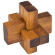 Мини логически пъзел Professor Puzzle – Da Vinci Cross | Professor Puzzle