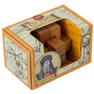 Мини логически пъзел Professor Puzzle – Da Vinci Cross