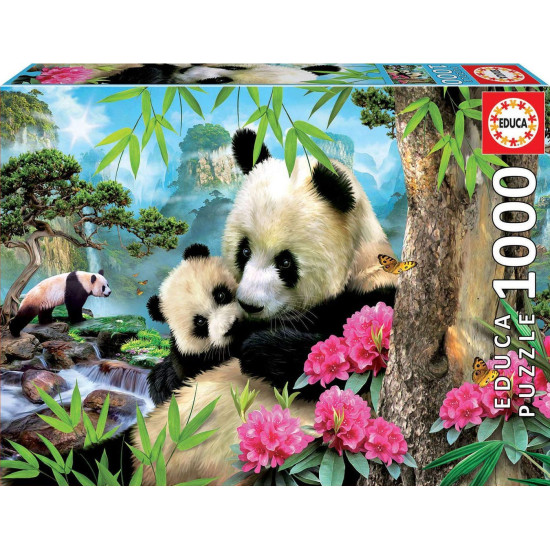 Пъзел Educa от 1000 части - Панди | Educa
