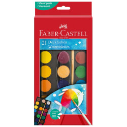 Акварелни бои Faber-Castell - 21 броя