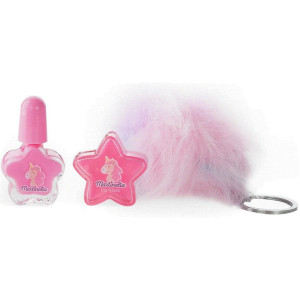 Детски козметичен комплект Martinelia - Little Unicorn, 3 части