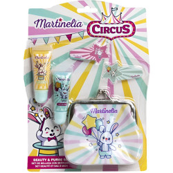 Детски козметичен комплект Martinelia Circus - Портмоне, 5 части Детски козметичен комплект Martinelia Circus - Портмоне, 5 части