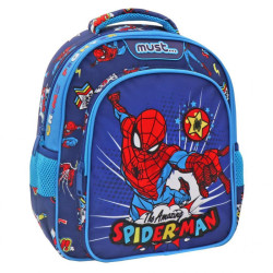 Детска раница с 2 ципа Amazing Spiderman  Детска раница с 2 ципа Amazing Spiderman
