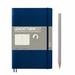 Тефтер B6+ Leuchtturm1917, меки корици, Navy