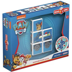 Комплект кубчета Geomag - Magicube Пес Патрул, Колата на Чейс Комплект кубчета Geomag - Magicube Пес Патрул, Колата на Чейс