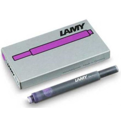 Комплект патрончета за писалка Lamy Т10 - Vilolet