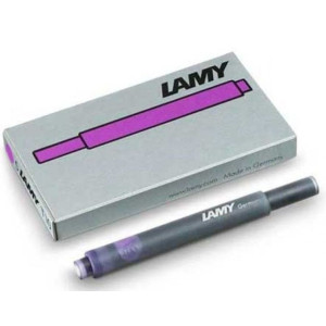 Комплект патрончета за писалка Lamy Т10 - Vilolet