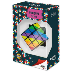 Магическо пъзел кубче Cayro - Unequal, 3 x 3 x 3 cm