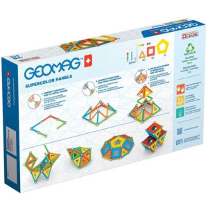 Mагнитен конструктор Geomag - Supercolor, 78 части