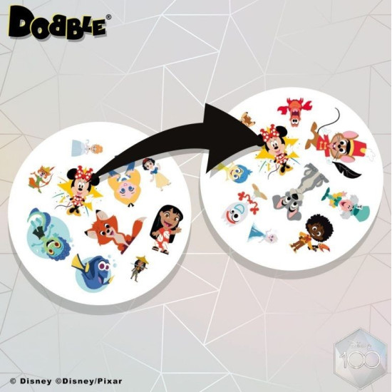 Настолна игра Dobble Disney