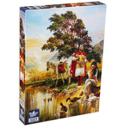 Пъзел Black Sea Premium от 1000 части - Легенда за Цар Самуил, Васил Горанов Пъзел Black Sea Premium от 1000 части - Легенда за Цар Самуил, Васил Горанов