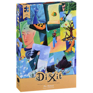 Пъзел Dixit от 1000 части - Син колаж