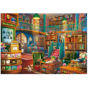 Пъзел Educa от 1000 части - Прекрасна книжарница