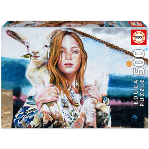 Пъзел Educa от 500 части - Овчарката