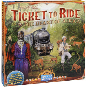 Разширение за настолна игра Ticket to Ride - Heart of Africa