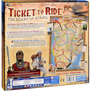 Разширение за настолна игра Ticket to Ride - Heart of Africa