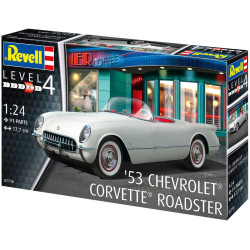 Сглобяем модел Revell - Corvette Roadster 1953  Сглобяем модел Revell - Corvette Roadster 1953