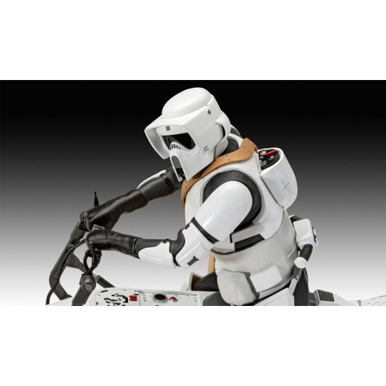 Сглобяем модел Revell Космически: The Mandalorian - Speeder Bike