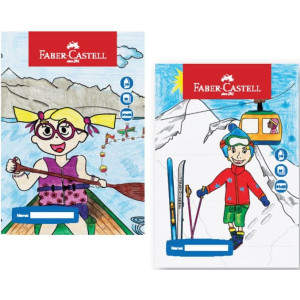 Скицник за рисуване Faber-Castell А4 - 20 листа, спирала