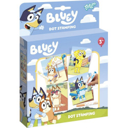 Творчески комплект Totum - Оцветяване с точки Bluey Творчески комплект Totum - Оцветяване с точки Bluey