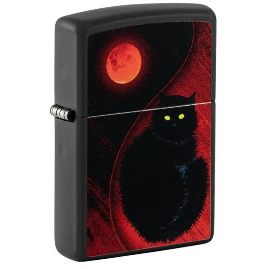 Запалка Zippo - Black Cat Design