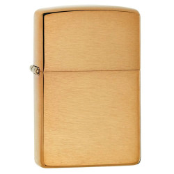 Запалка Zippo - Brushed Brass, класическа