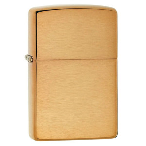 Запалка Zippo - Brushed Brass, класическа