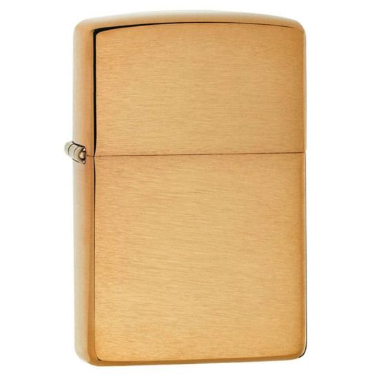 Запалка Zippo - Brushed Brass, класическа