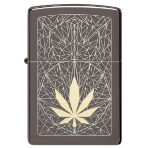 Запалка Zippo - Cannabis Leaf Design