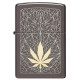 Запалка Zippo - Cannabis Leaf Design