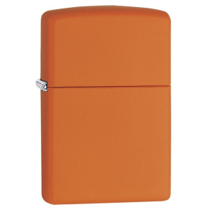 Запалка Zippo - оранжева, матирана