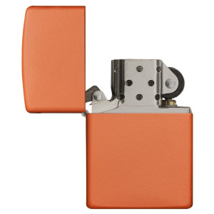 Запалка Zippo - оранжева, матирана
