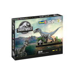 Пъзел, Revell, Джурасик свят Blue 3D, 57 части Пъзел, Revell, Джурасик свят Blue 3D, 57 части