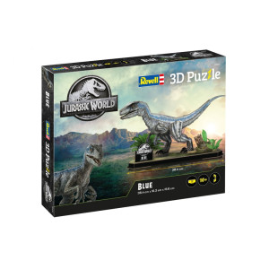 Пъзел, Revell, Джурасик свят Blue 3D, 57 части