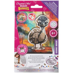 Комплект за диамантена бродерия, Craft Buddy, Crystal Art Buddies, Ему, 7 части