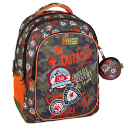 Раница с 3 ципа Outdoor Adventure  Раница с 3 ципа Outdoor Adventure