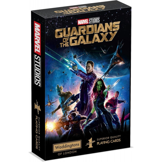 Карти за игра, Winning Moves, Waddingtons Number 1, Guardians of the Galaxy |