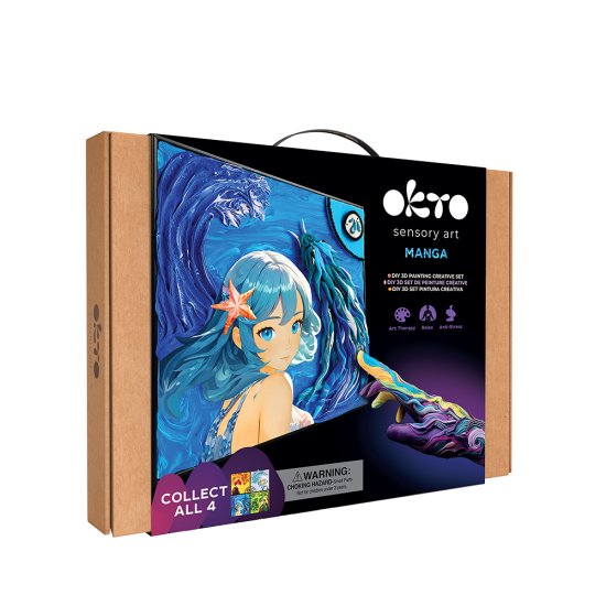 Комплект за създаване на 3D картина „Manga“ 30*40 Комплект за създаване на 3D картина „Manga“ 30*40
