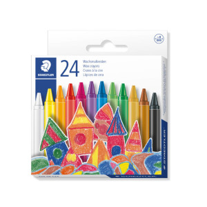 Пастели Staedtler Noris 220 08, 24 цвята