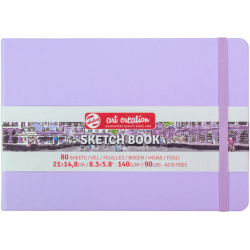 Скицник 140 г 80л Пейзаж Pastel Violet 