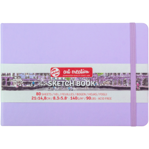 Скицник 140 г 80л Пейзаж Pastel Violet 