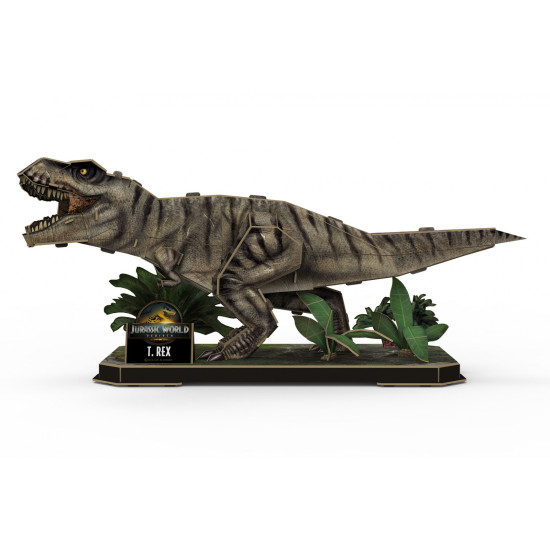 Пъзел, Revell, Джурасик свят Т-рекс 3D, 45 части Пъзел, Revell, Джурасик свят Т-рекс 3D, 45 части