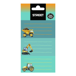Етикети за тетрадка Street Construct Етикети за тетрадка Street Construct