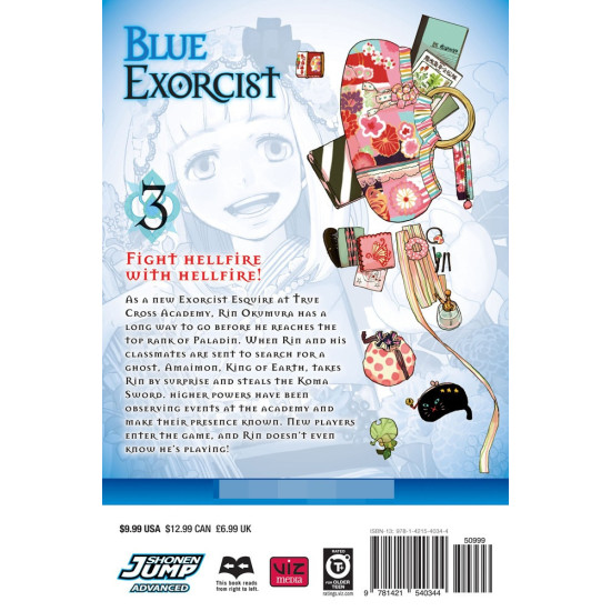 Blue Exorcist Vol. 3