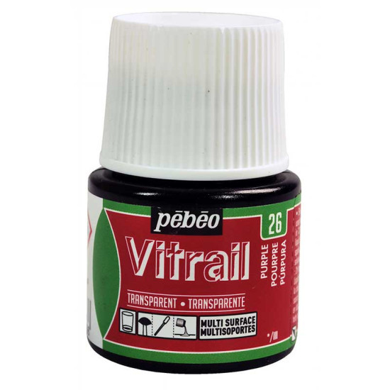 Боя за стъкло Vitrail Purple 45 ml