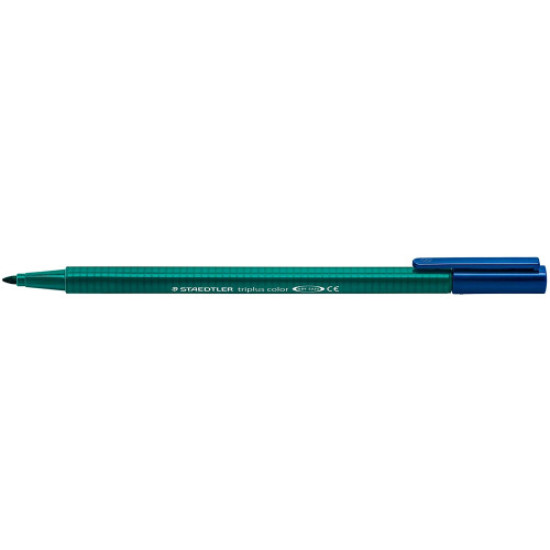 Флумастри Staedtler 323, триъгълни, морскозелен