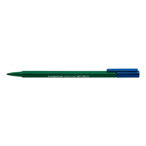 Флумастри Staedtler 323, триъгълни, тъмнозелен