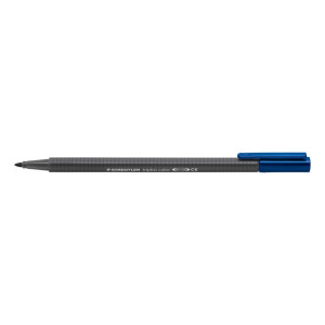 Флумастри Staedtler 323, триъгълни, тъмносив